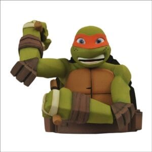 141974 Teenage Mutant Ninja Turtles Bust bank Michelangelo