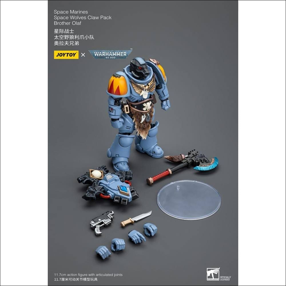 2726 Warhammer 40k Space Wolves Claw Pack Brother Olaf
