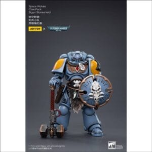 3792 Warhammer 40k 1/18 Space Wolves Claw Pack Sigyrr Stoneshield