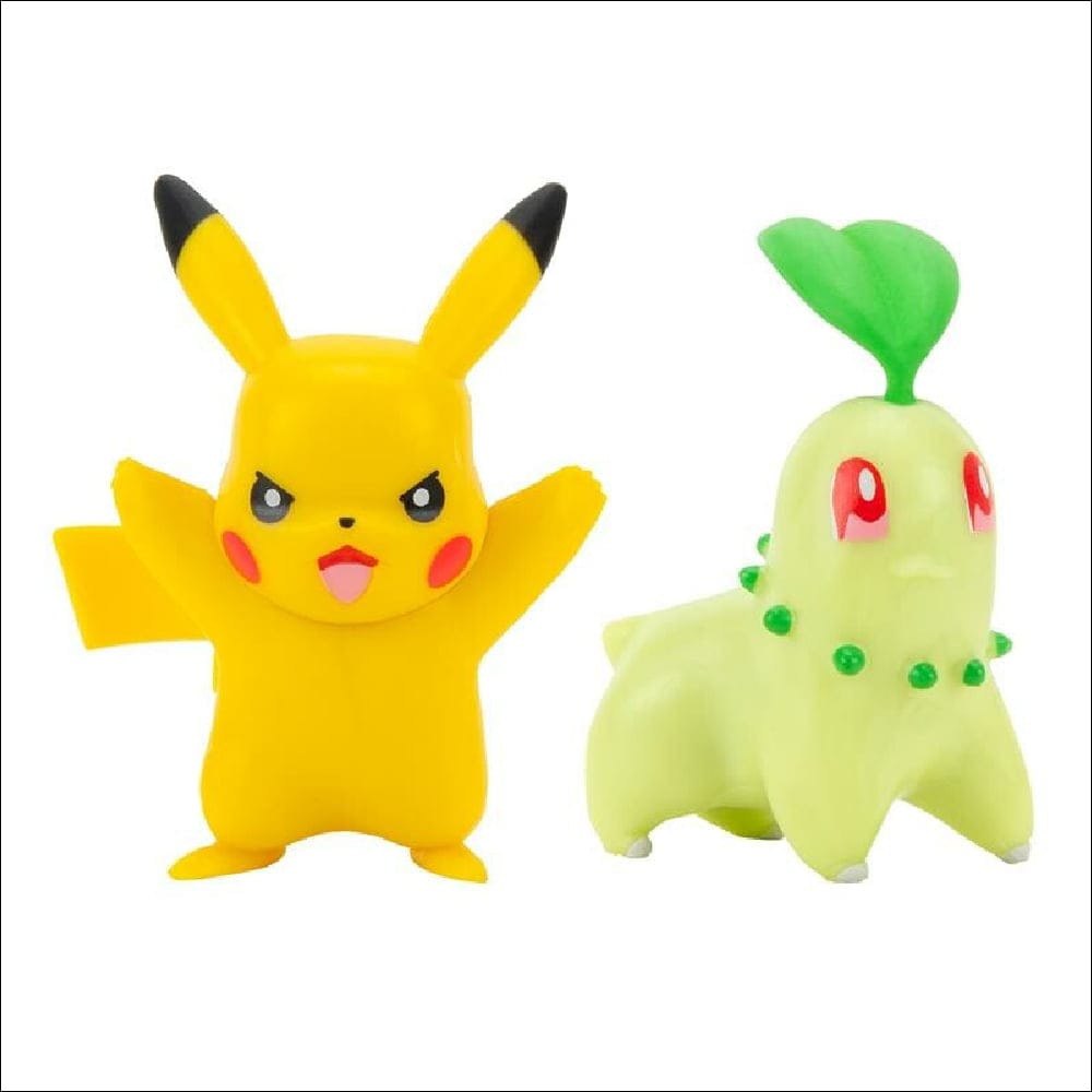 38188 Pokemon Pikachu and Chikorita Battle Figure Pack