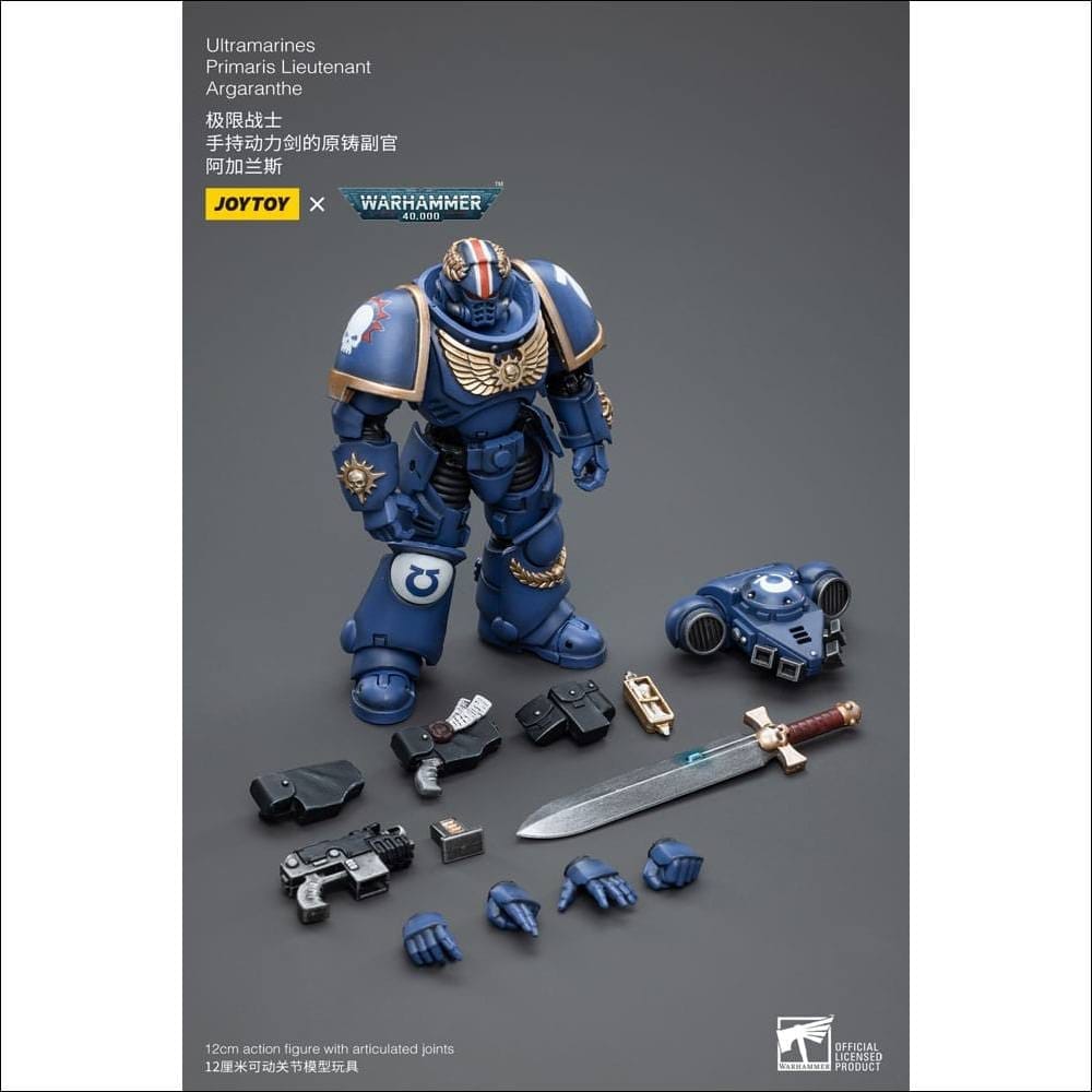 4065 Warhammer 40k 1/18 Ultramarines Primaris Lieutenant Argaranthe