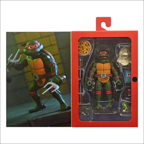 54354 Teenage Mutant Ninja Turtles (Cartoon) Ultimate Raphael VHS – Bild 4