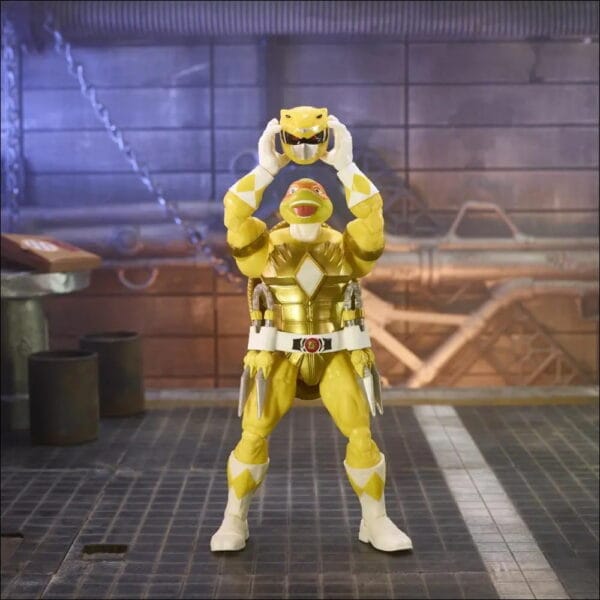 F2967 Power Rangers x TMNT April and Michelangelo – Bild 3