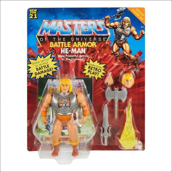 GVL76 Masters of the Universe Origins Deluxe He-Man