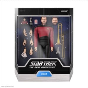 RKR-01 Star Trek Ultimates Commander Riker 18-cm