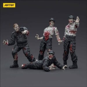 01543 Zombie Dark Source 4-Pack Security Guards