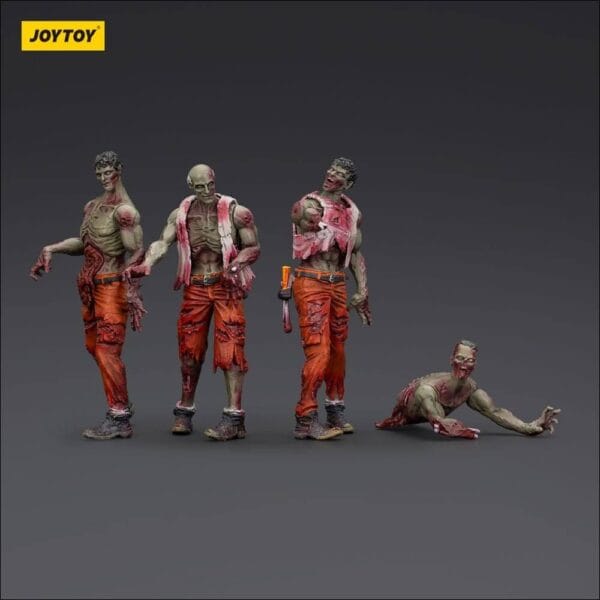 01567 Zombie Dark Source 4-Pack Mechanic Team