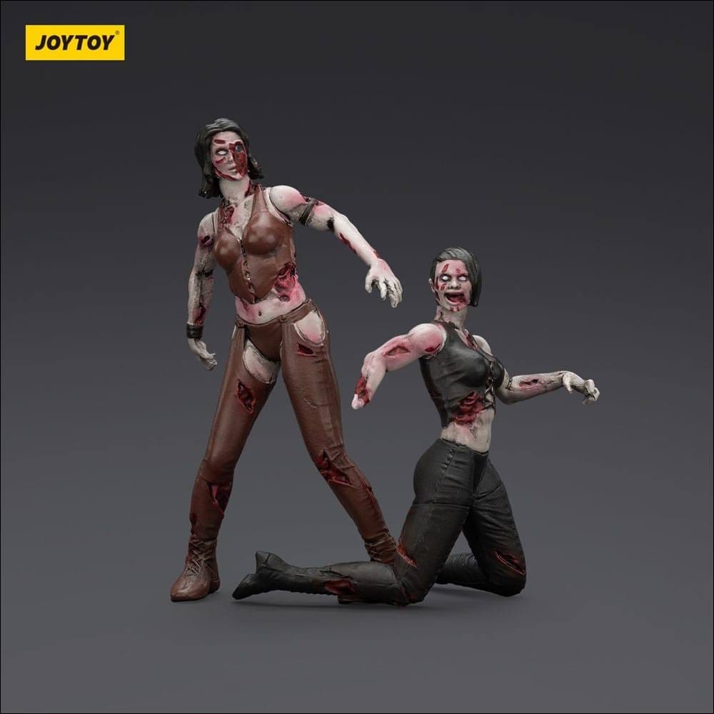01581 Zombie Dark Source 2-Pack Female wrestlers