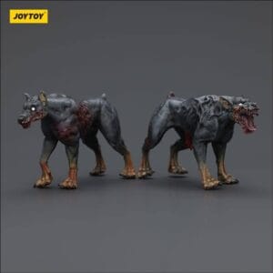 01642 Zombie Dark Source 2-Pack Police Dogs