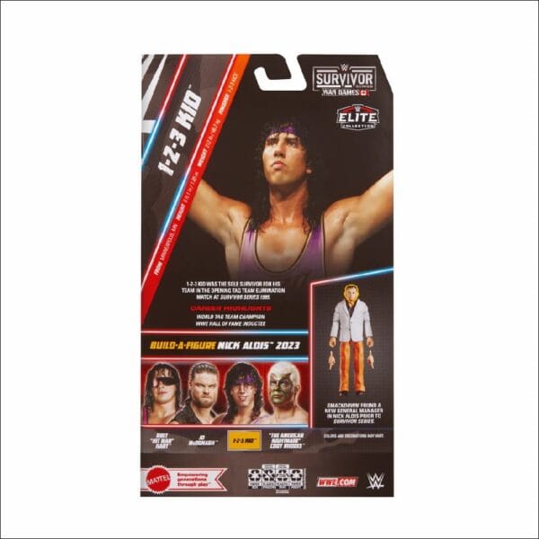 JCJ61 WWE Elite Collection Survivor Series 123 Kid – Bild 7