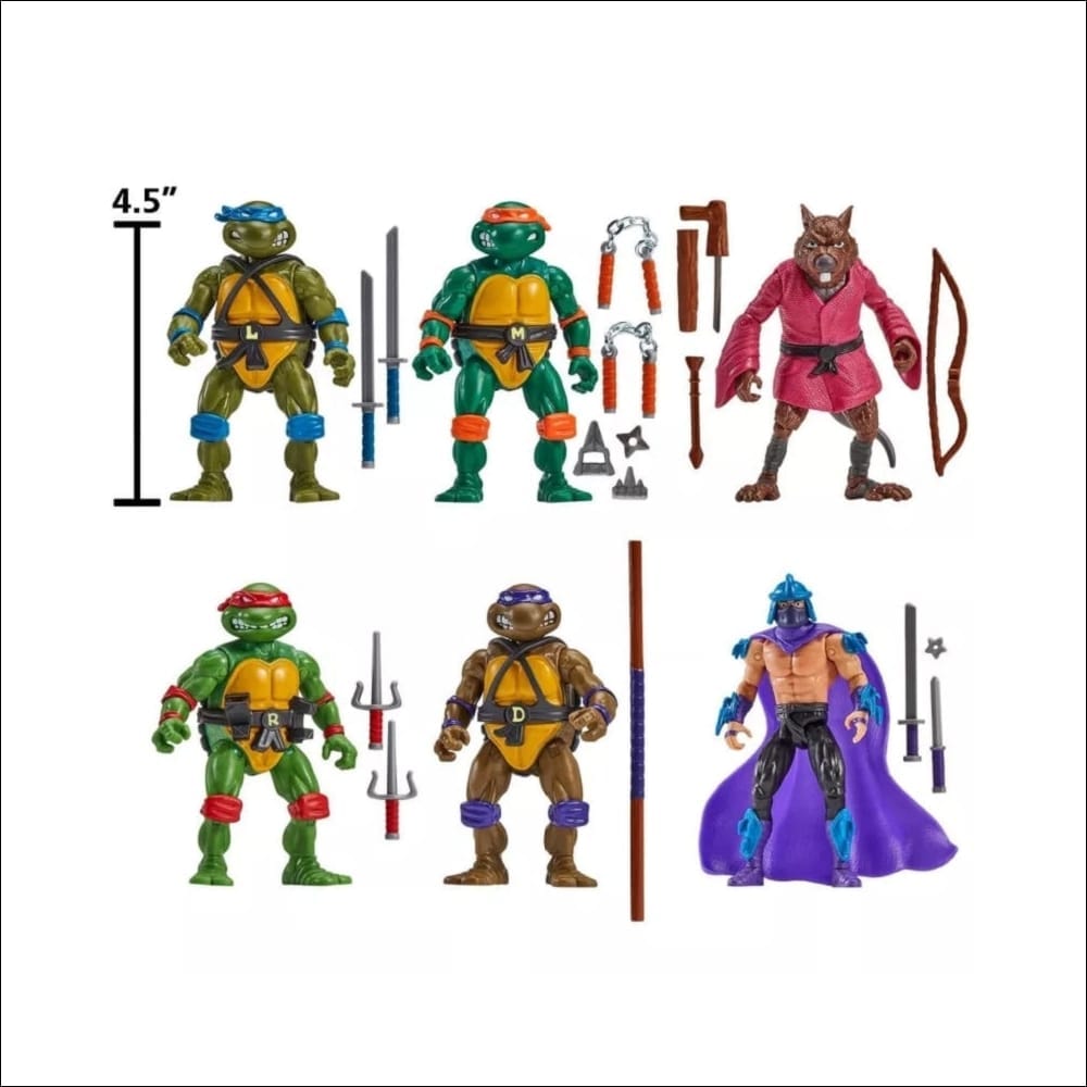 84696 Teenage Mutant Ninja Turtles 6-pack 1988 Remastered (EU Exclusive)