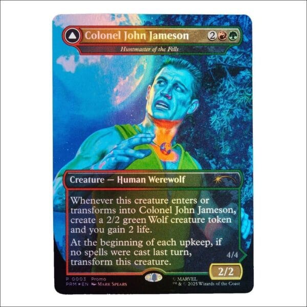G0642 Marvel Legends Magic: The Gathering Man-Wolf – Bild 8